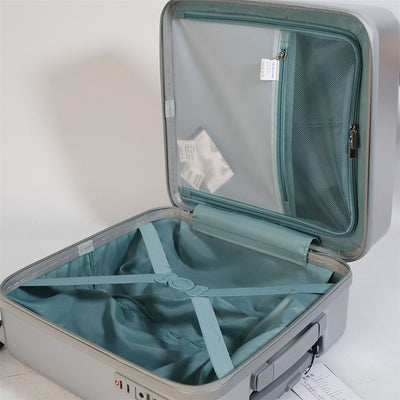 Hard Shell Cabin 44 x 22 x 38 cm TSA Secure Luggage Suitcase Suitable for Easyjet, Ryanair