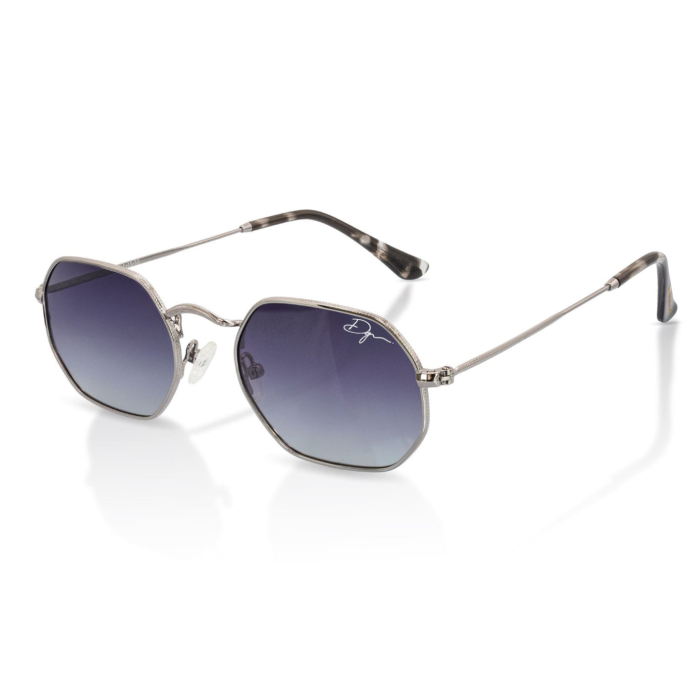 De-Gamme Retro Rectangle Polarized Sunglasses - Napoli