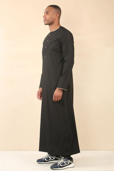 Men's Omani Eid Thobe  Saudi Emirati Jubba Robe