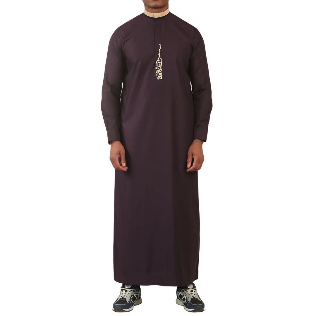 Men's Thobe Arab Saudi Emirati Islamic Clothing Jubba Robe