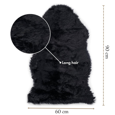 Genuine Sheepskin Natural Silky Soft Fluffy Real Wool Rug