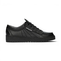 Mephisto Rainbow Men's Leather Black Walking Shoes - Mamouth 714