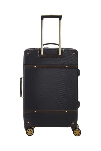 Vintage Hard Shell Luggage Trunk Suitcase Set
