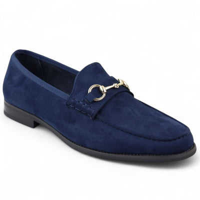 Men's Suede Moccasin Leather Lined Loafers