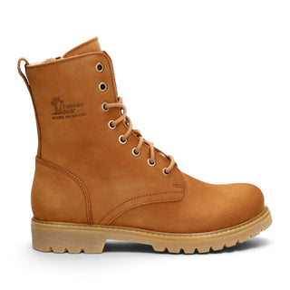 Panama Jack Women's Brown Waterproof Leather Warm Lace-Up Boots - Frisia-B44