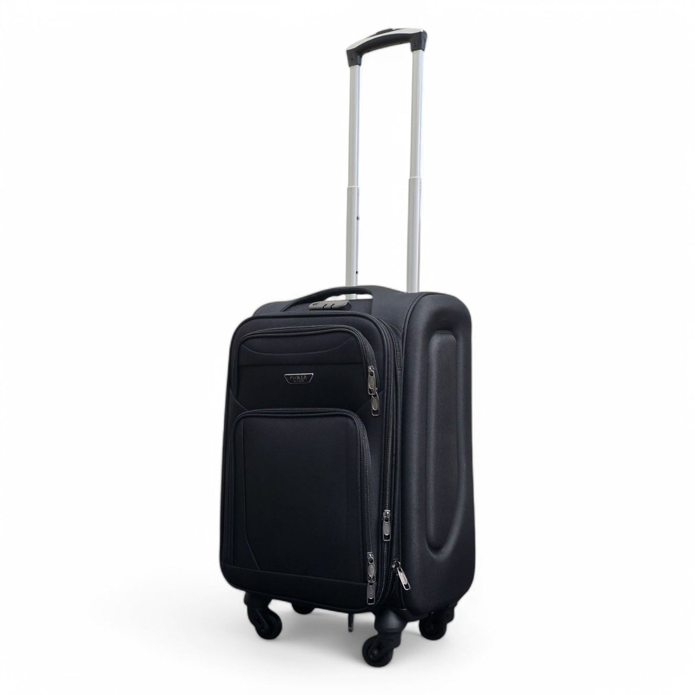 Expandable Soft Shell Cabin Suitcase 50.5 x 37 x 26 cm Luggage Suitable for Easyjet, Ryanair