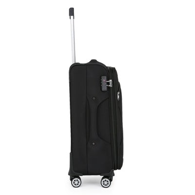 8 Wheel Lightweight Suitcase Luggage TSA Travel Bags Set