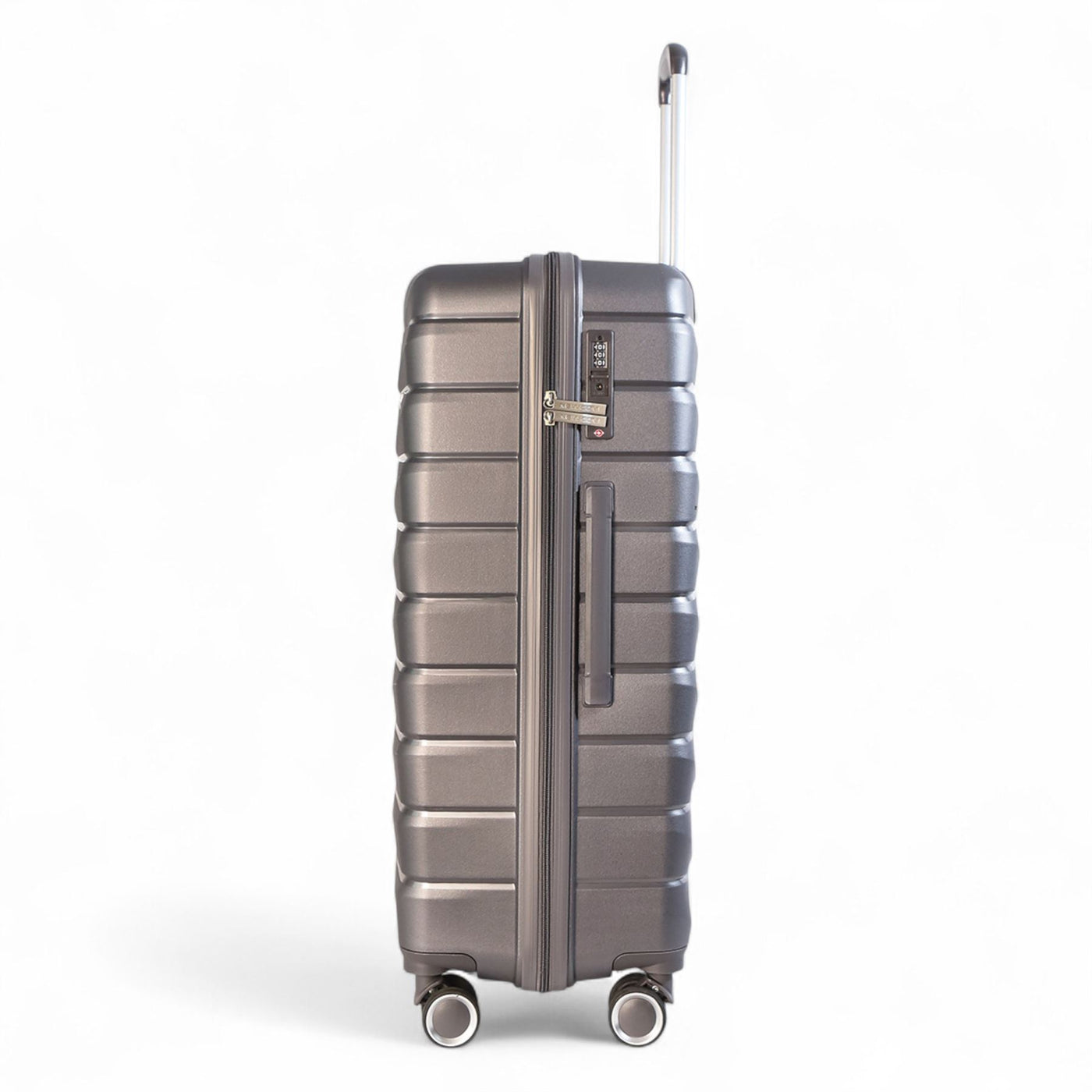 Strong Hard Shell TSA Suitcase Set 8 Wheel Cabin Luggage Holiday Travel Case