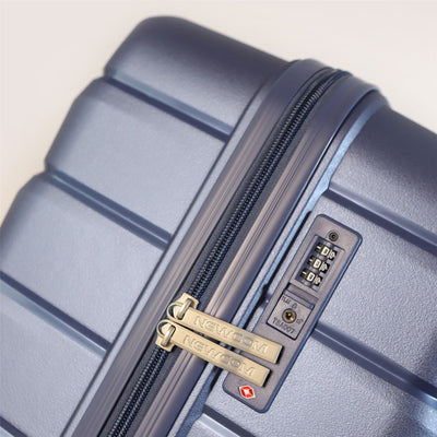 Hard Shell Cabin 36 x 22.5 x 56 cm PP Luggage Suitcase Suitable for Easyjet, Ryanair