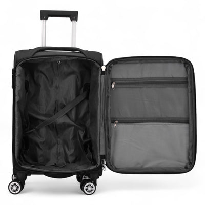 8 Wheel Lightweight Suitcase Luggage Travel Bags Set