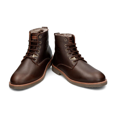 Panama Jacks Men's Brown Leather Glasgow Igloo C1 Boots