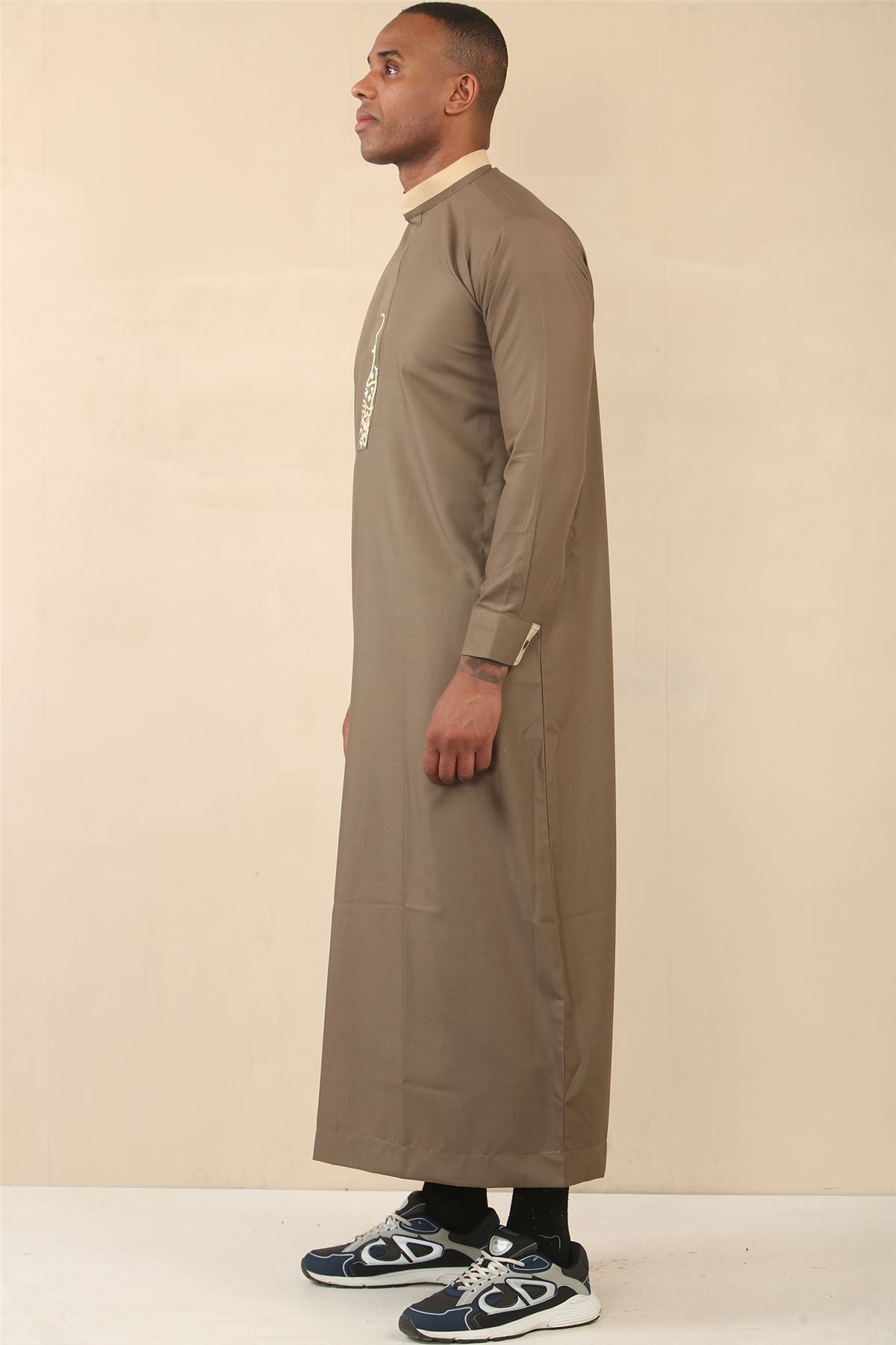 Men's Thobe Arab Saudi Emirati Islamic Clothing Jubba Robe