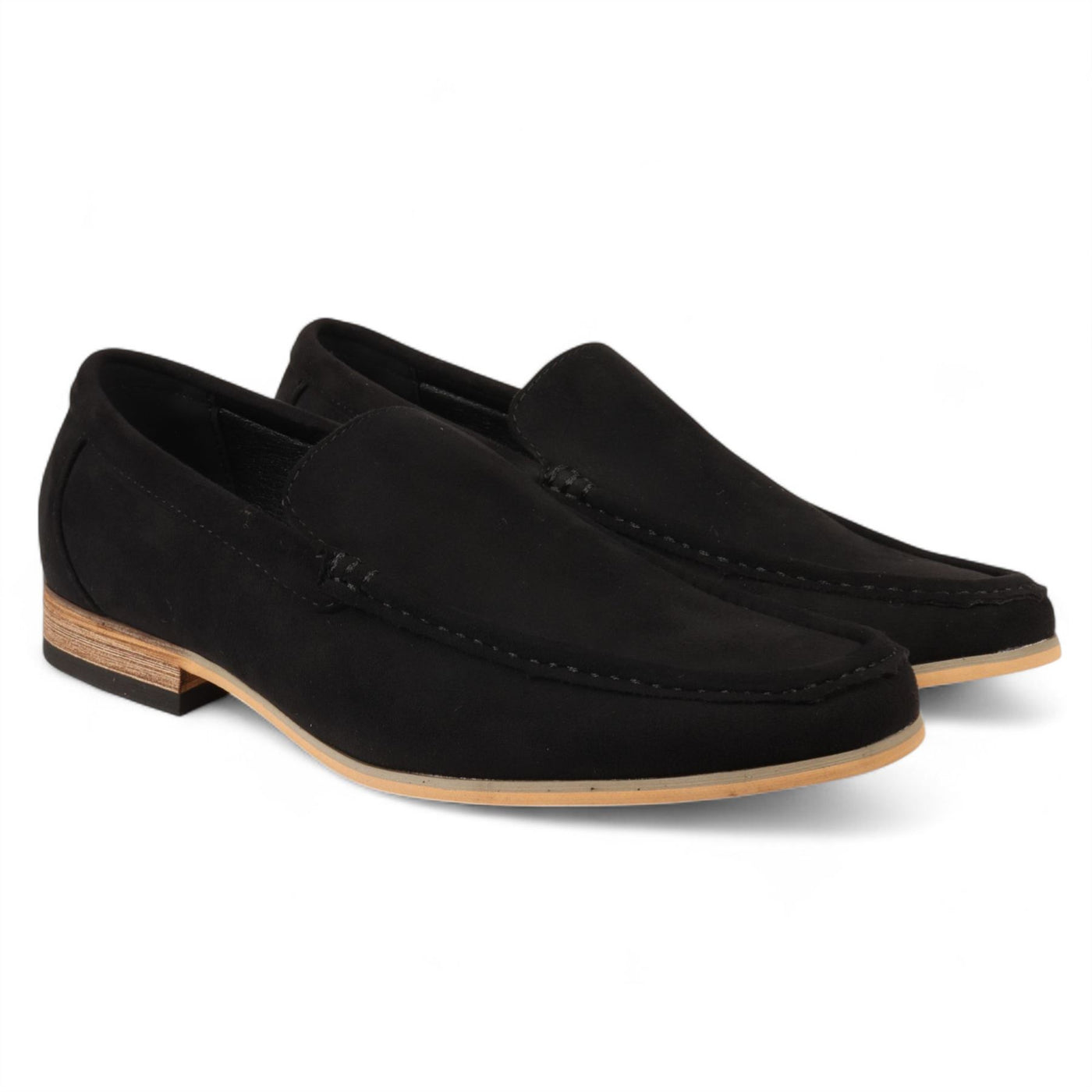 Men's Suede Loafers Lightweight Slip-On Casual Shoes
