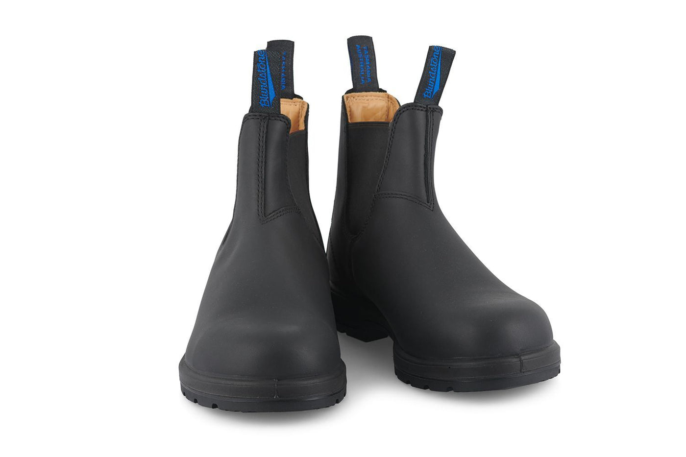 Blundstone #566 Black Thermal Chelsea Boot with Cream