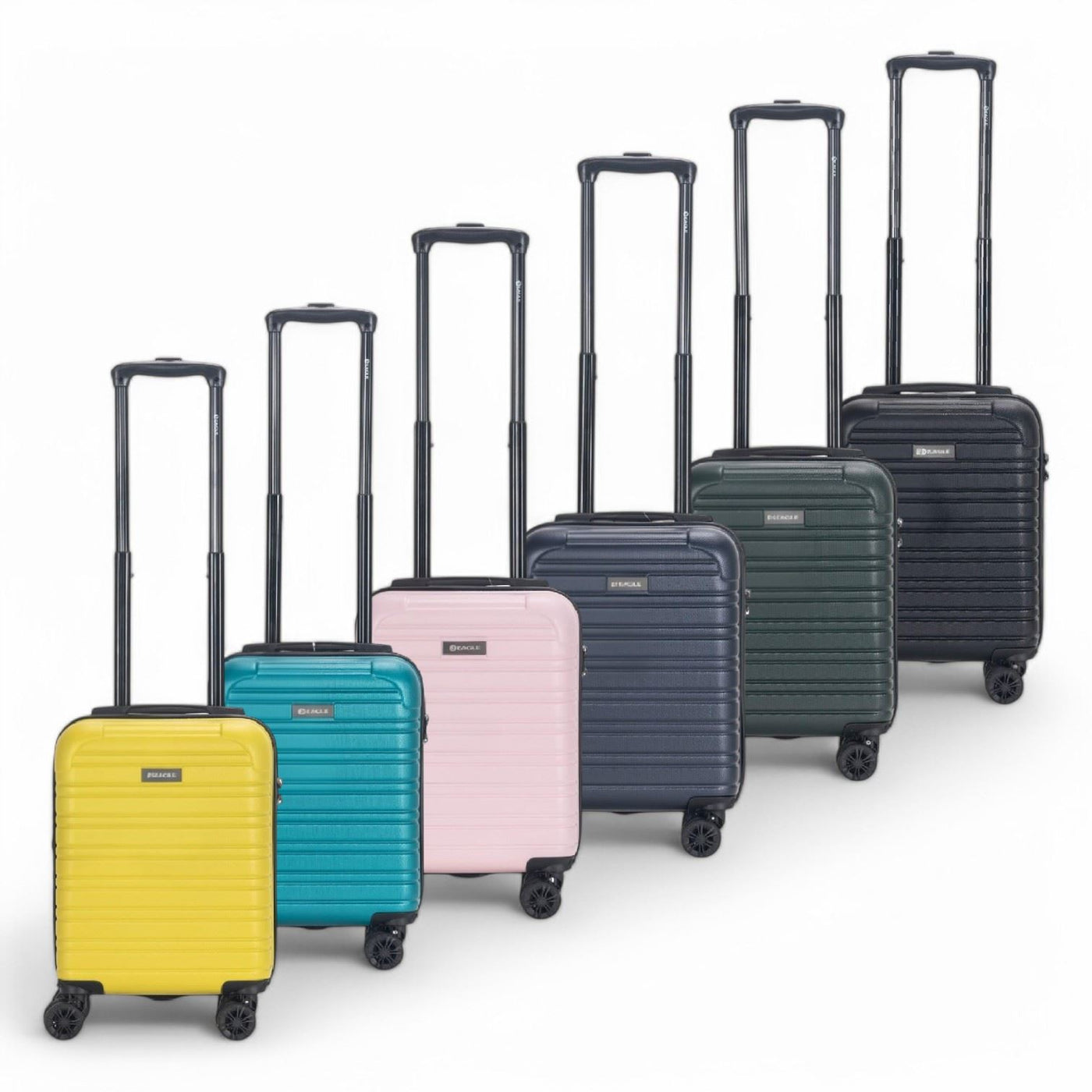 ABS Hardshell Underseat Cabin Suitcase 45 x 30 x 20 cm Luggage Suitable for Wizz Air