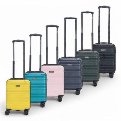 ABS Hardshell Underseat Cabin Suitcase 45 x 30 x 20 cm Luggage Suitable for Wizz Air
