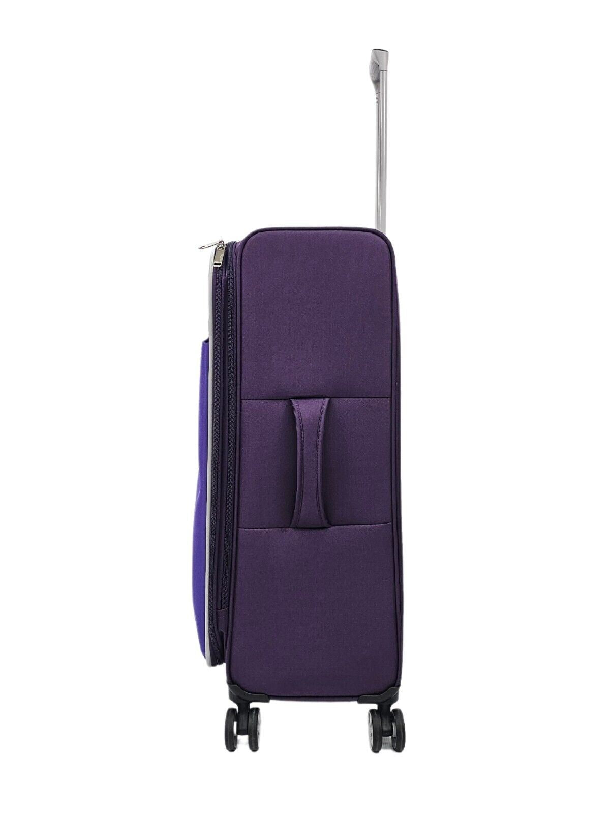 Lightweight  Soft Suitcases 4 Wheel Luggage Travel Bag