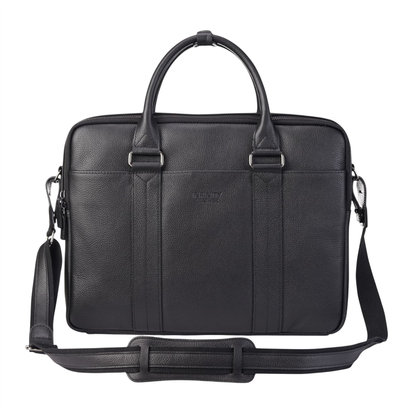 Genuine Leather Laptop Business Briefcase Office Work Travel Bag - Sutton