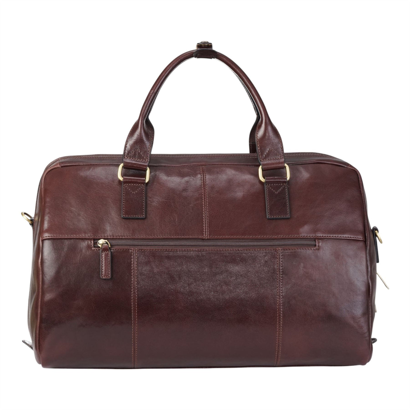 Vintage Genuine Leather Holdall Duffle Gym Travel Bag - Atlas
