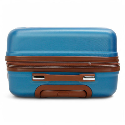 Expandable Hard Shell ABS Suitcase Set 8 Wheel Robust Travel Case Holiday Luggage