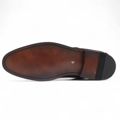 Men's Suede Chelsea Boots Real Leather Lined Slip-On