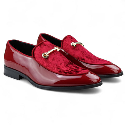 Men’s Smart Loafers Leather Lined Velvet Slip-On Shoes