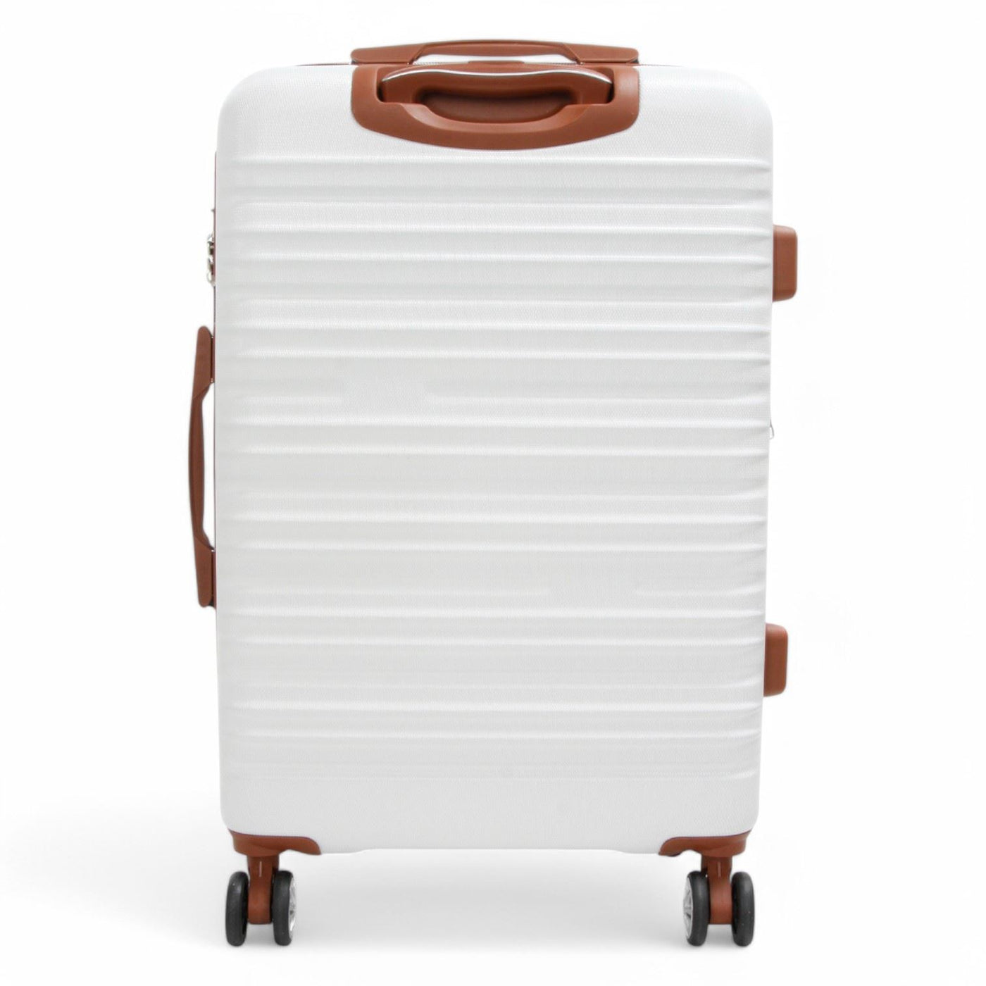 Expandable Hard Shell ABS Suitcase Set 8 Wheel Robust Travel Case Holiday Luggage