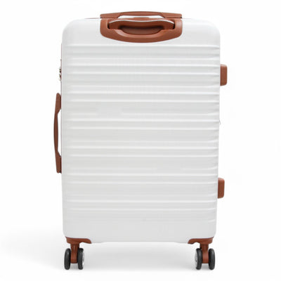 Expandable Hard Shell ABS Suitcase Set 8 Wheel Robust Travel Case Holiday Luggage