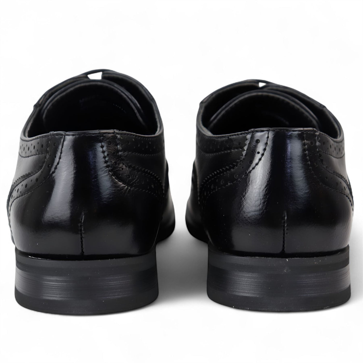 Men’s Black Classic Brogue Derby Oxford Shoes