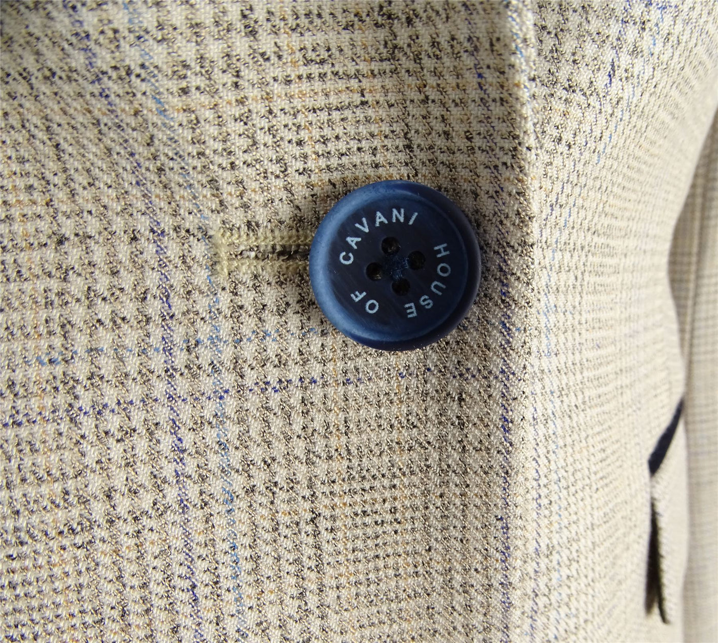 Women's Tweed Herringbone Cream Jacket Peaky Blinders