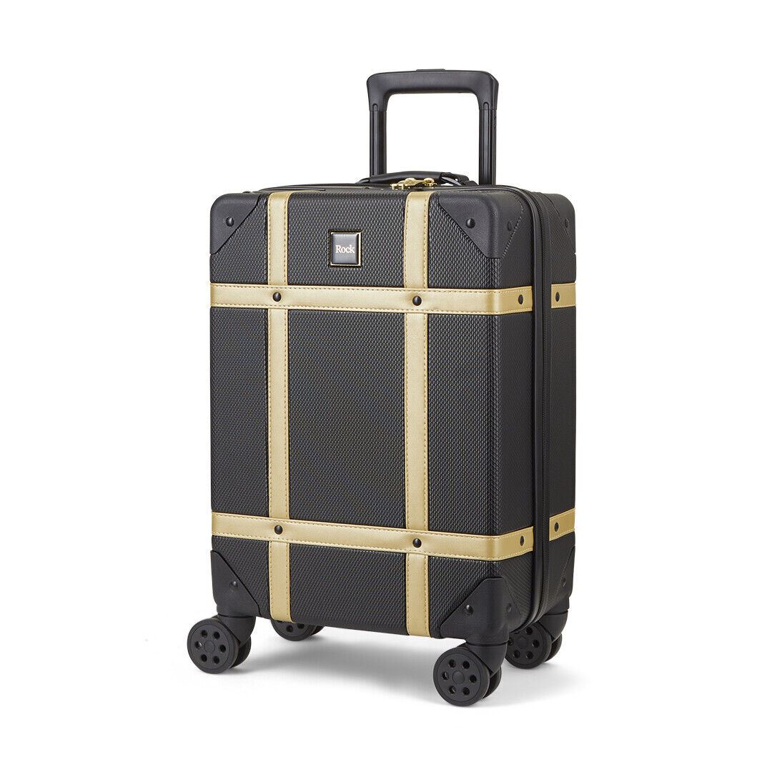 Vintage Hard Shell Luggage Trunk Suitcase Set