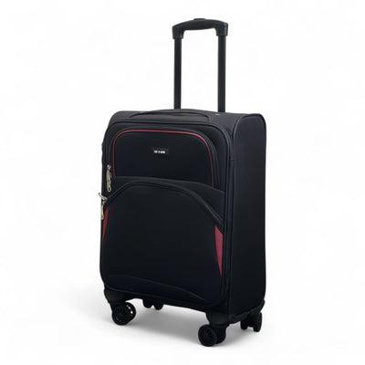 Expandable Soft 8 Wheel Lightweight Suitcase Luggage Travel Bags Set
