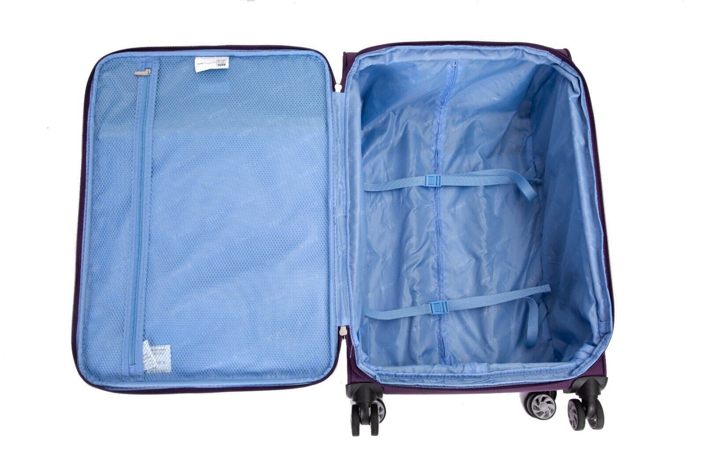 Lightweight  Soft Suitcases 4 Wheel Luggage Travel Bag