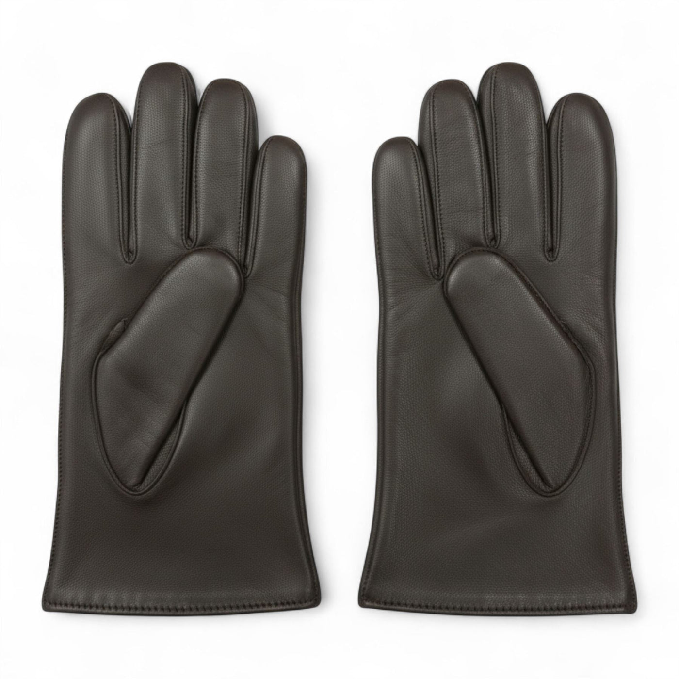 Men’s Italian Leather Warm Wool Lining Winter Stich Design Gloves - M-LGV-205