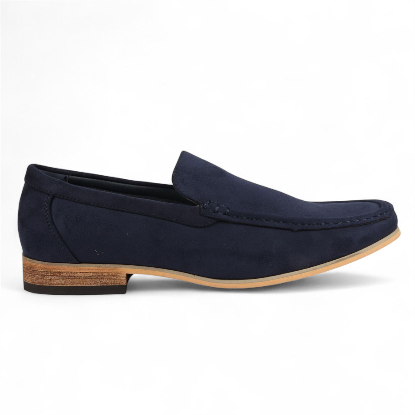 Men's Suede Loafers Lightweight Slip-On Casual Shoes