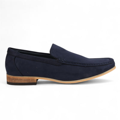 Men's Suede Loafers Lightweight Slip-On Casual Shoes
