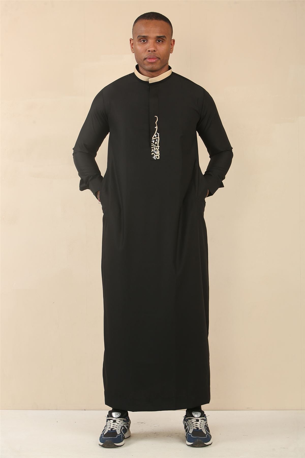 Men's Thobe Arab Saudi Emirati Islamic Clothing Jubba Robe