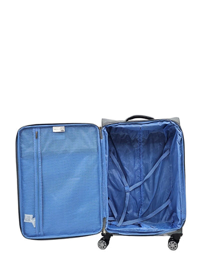 Lightweight  Soft Suitcases 4 Wheel Luggage Travel Bag
