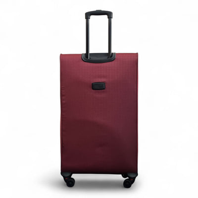 Expandable Soft 8 Wheel Lightweight Suitcase Luggage Travel Bags Set
