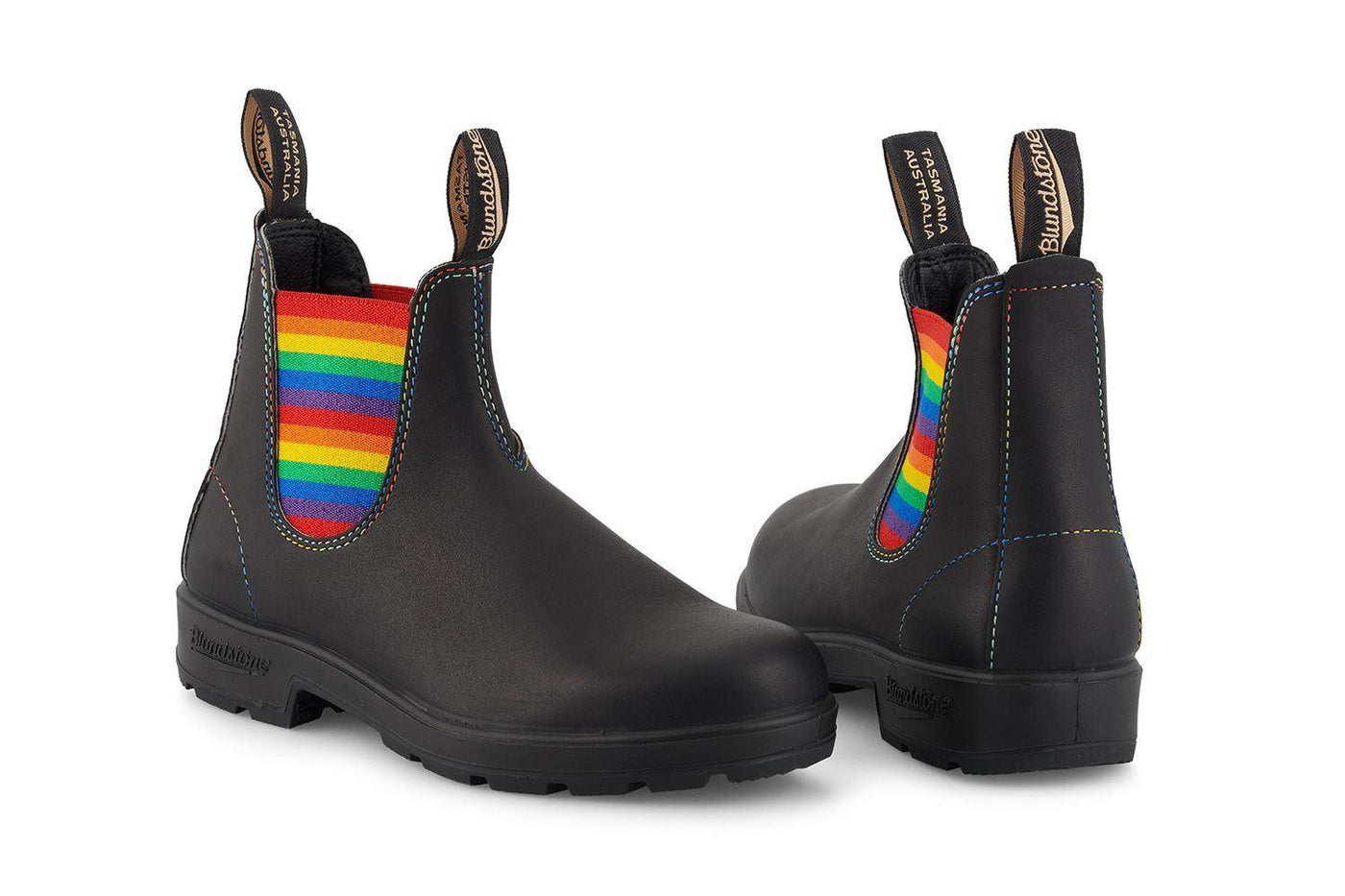 Blundstone #2105 Black Rainbow Chelsea Boot - Infinity Leather 