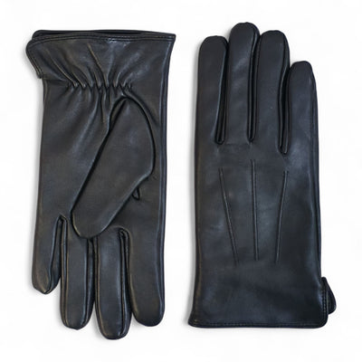 Men’s Italian Leather Warm Wool Lining Winter Gloves - M-LGV-305