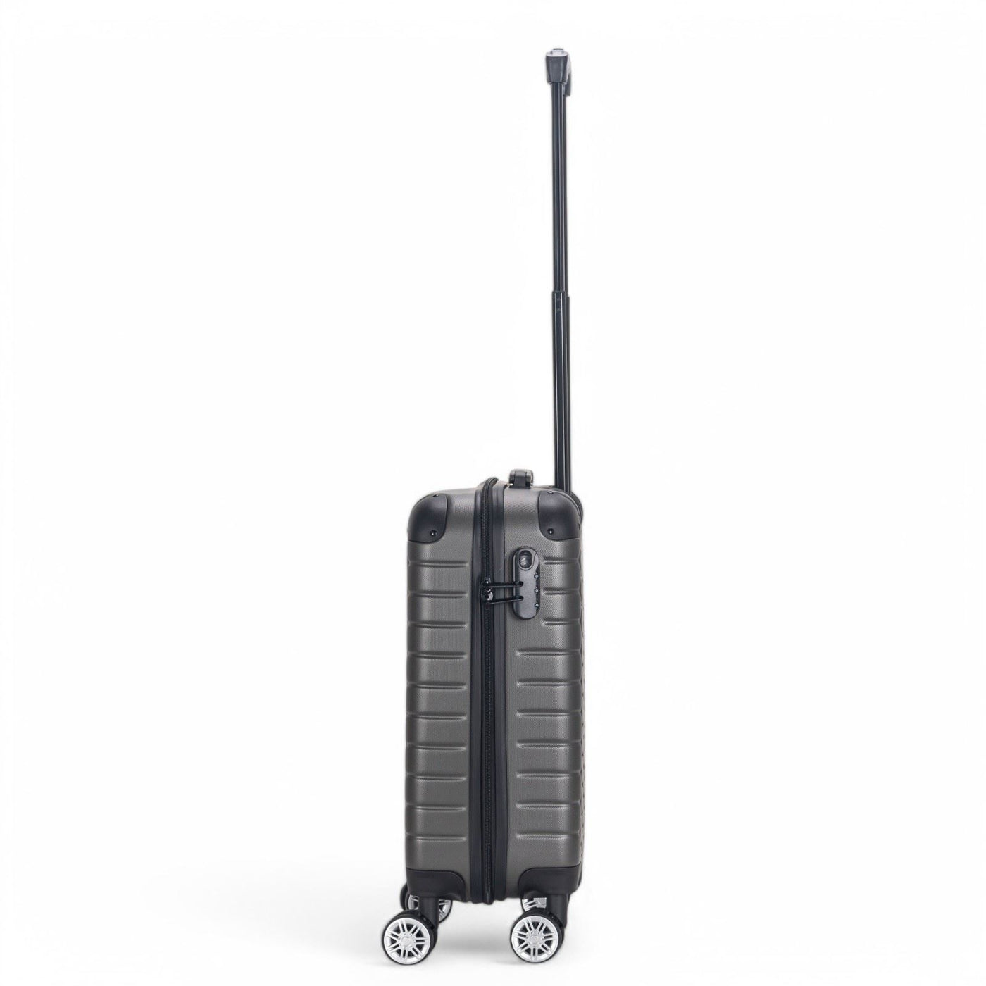 Expandable Hard Shell ABS 8 Wheel Luggage Travel Cabin Holiday Bags Suitcase Set