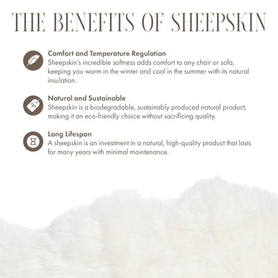 Luxury Genuine Sheepskin  40x40cm Real Wool Single Sided Cushion