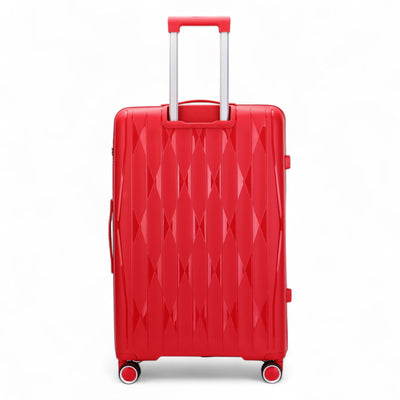 Hard Shell Suitcase Cabin TSA Luggage Travel Set