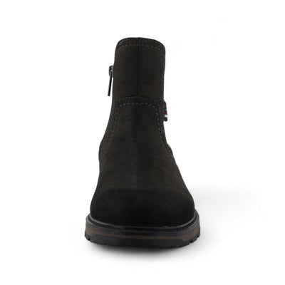 Mustang Men's Dark Grey Water-Resistant Chelsea Ankle Boots