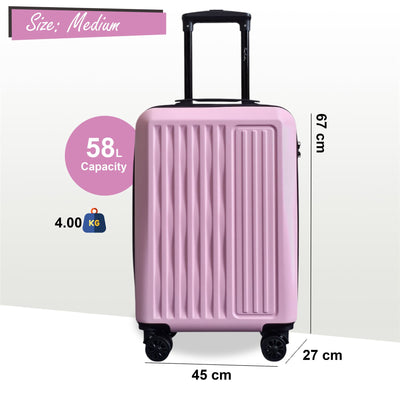 ABS Hard Shell Suitcase Luggage Set Travel Carry on Cabin Bag