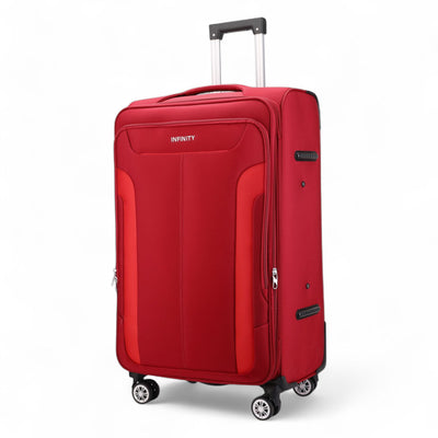 8 Wheel Lightweight Suitcase Luggage Travel Bags Set