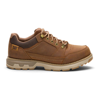 Caterpillar (CAT) Men's Bronze Brown Leather Water-Resistant Hiking Shoes - Pursue Hiker Lo
