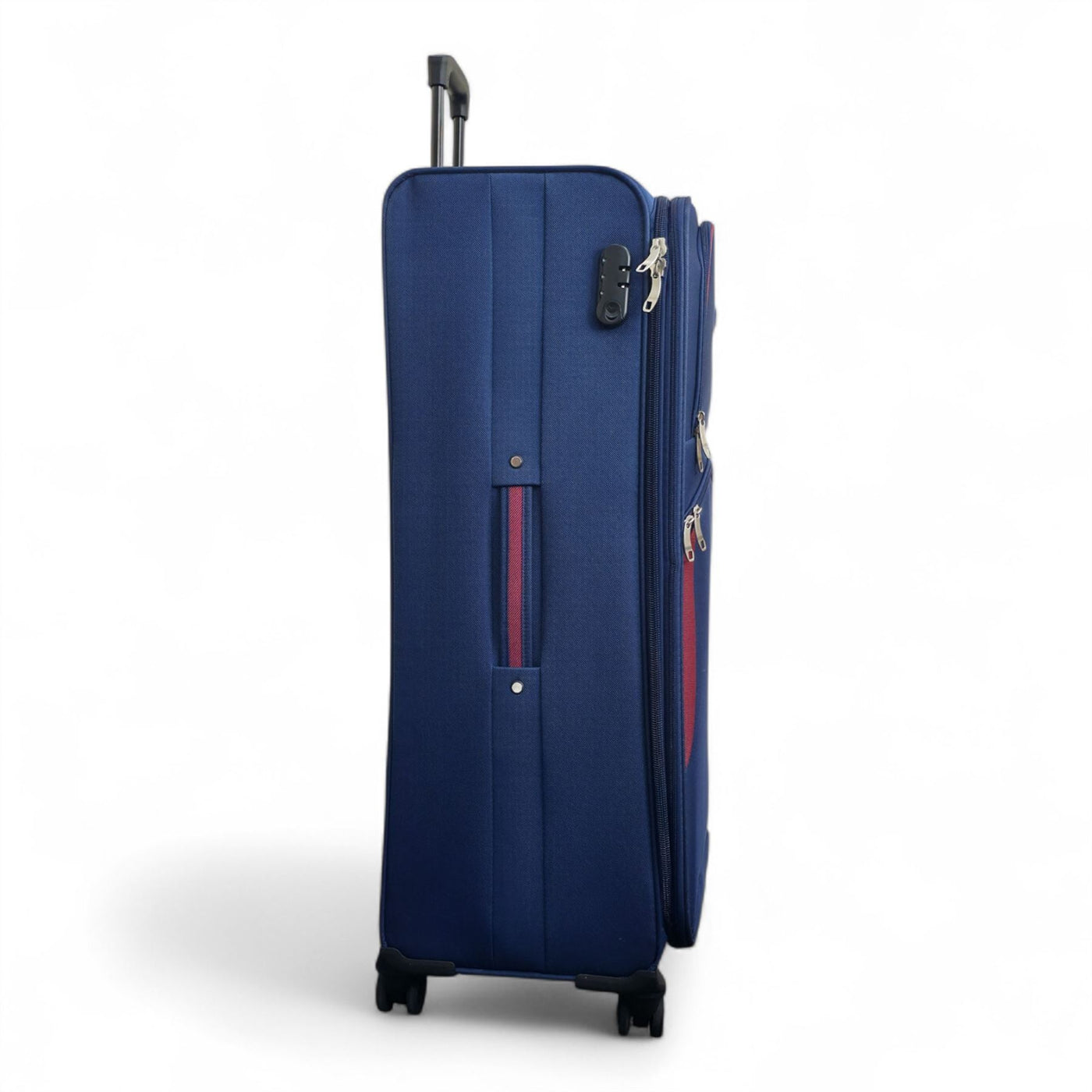 Expandable Soft 8 Wheel Lightweight Suitcase Luggage Travel Bags Set