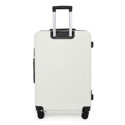 Hard Shell Classic Dual 4 Wheel Luggage Suitcase Set